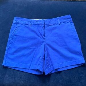 Royal blue, British khaki, very soft shorts! Size 6.